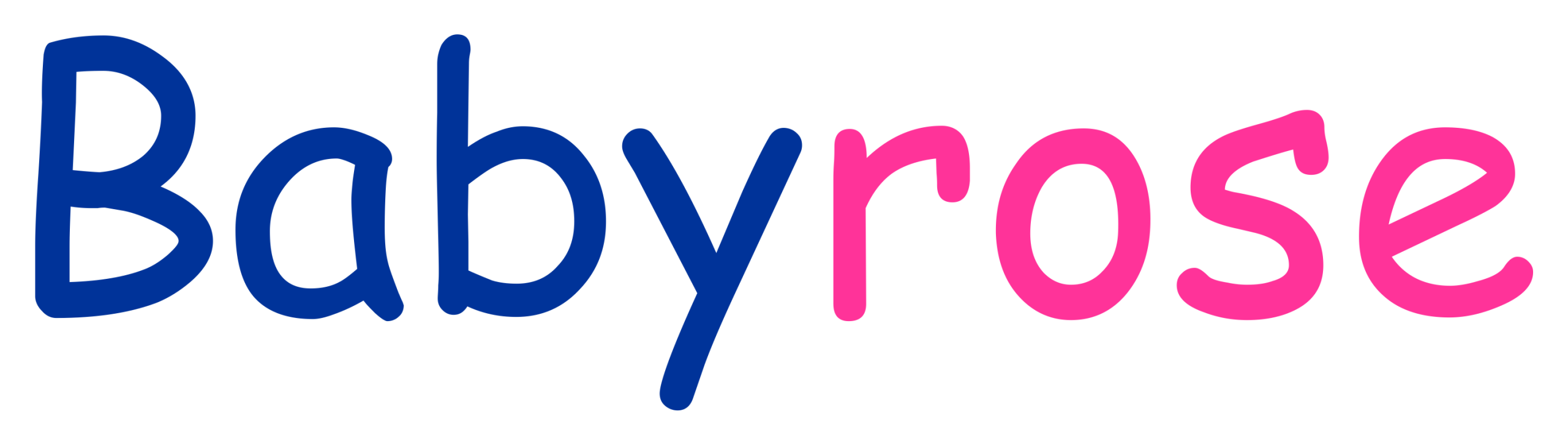 babyrose new logo with white fill